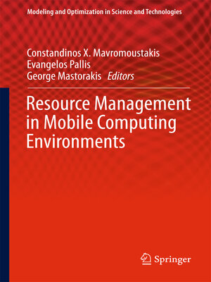 cover image of Resource Management in Mobile Computing Environments
